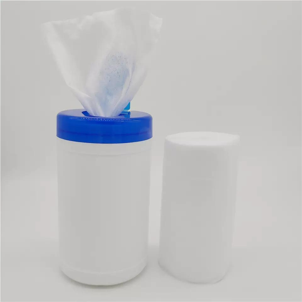 Premium Nonwoven Viscose Cleaning Wipes Roll for Canisters