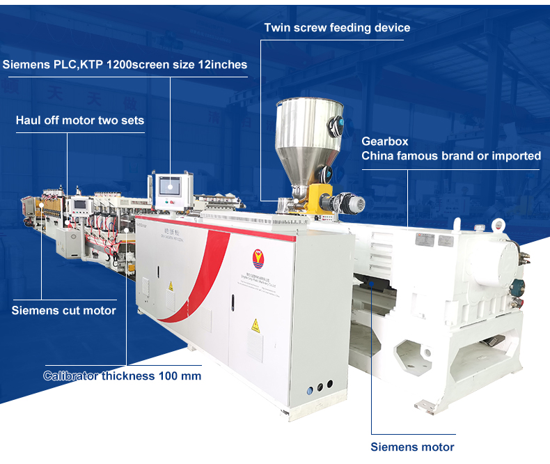 PVC Foam Board Machine/New Plastic Board for Construction Machine