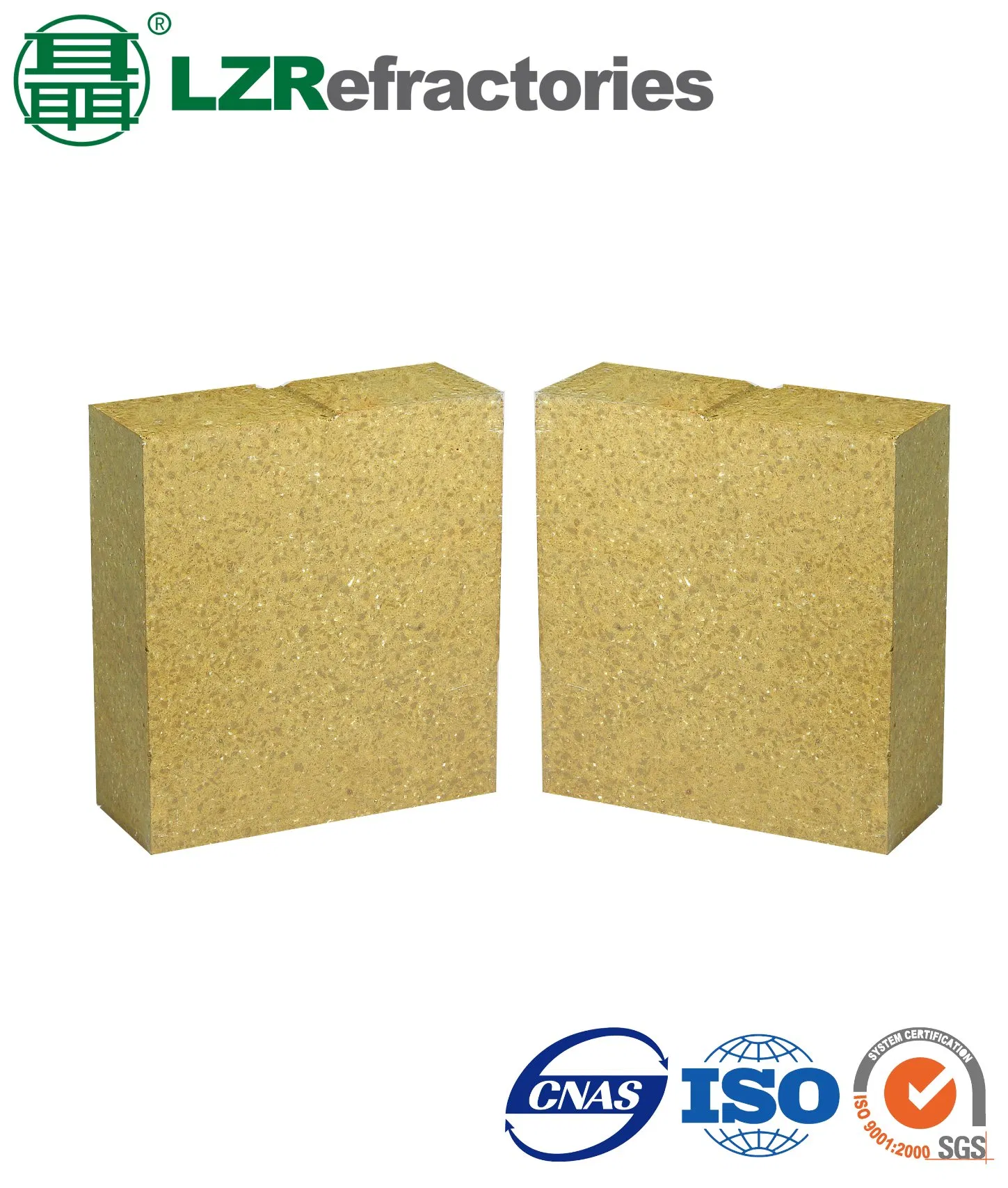 Огнеупорный кирпич магнезитовый MLJ85