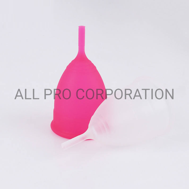 Eco-Friendly Medical Silicone Menstrual Cup Soft Period Cup Menstrual Cup 100% Medical Silicone