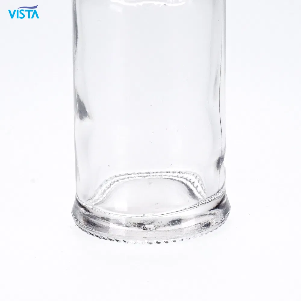 250ml Empty Glass Bottle Normal Flint Screw Finish