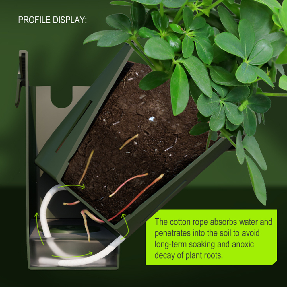 Кашпо настенные садовые