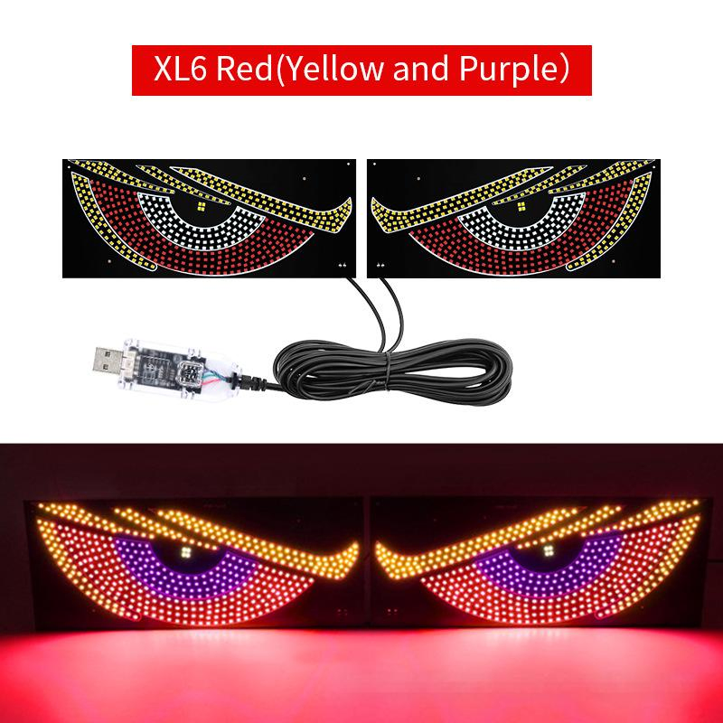 Car Rear Window LED Flexible Screen Car LED Luminous Dynamic Eyes Screen