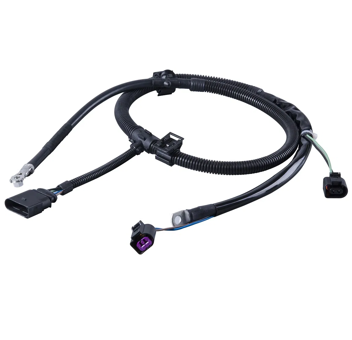 Автомобильный кабельный узел и жгут проводов