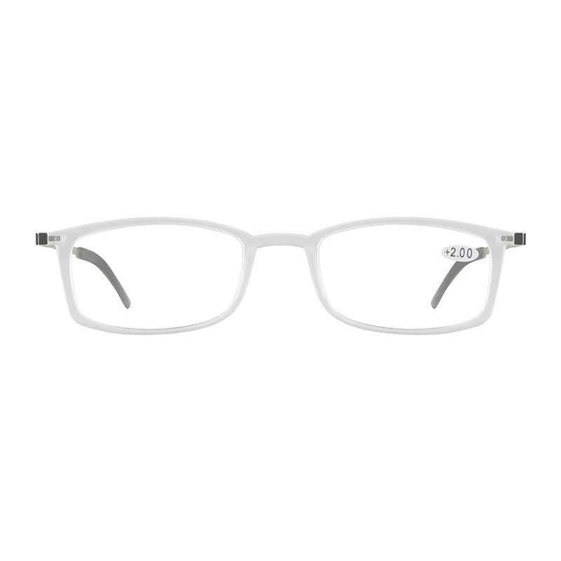 Rectangle Reading Glasses Light Blue Light Blocking with Cases in Ready Stock