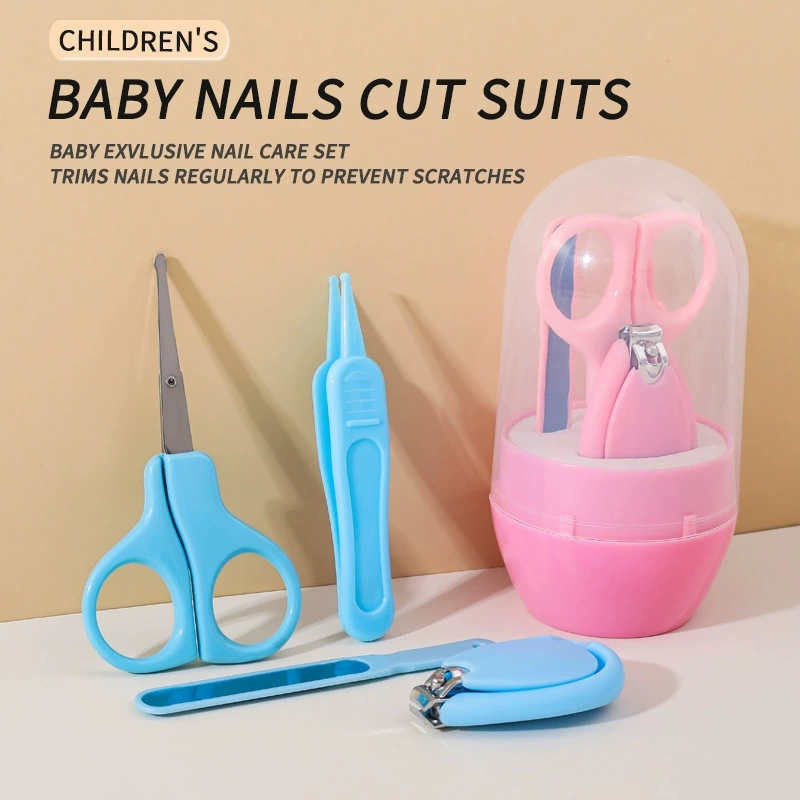 Wholesale 4in1 Baby Scissor Care Kit Baby Product Manufacturers Products Baby's Nails Cut Suits