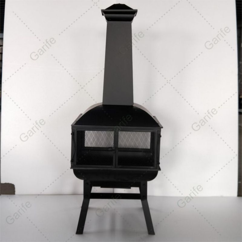 Hot Selling Garden Heater Patio Backyard Steel Chimenea Charcoal Outdoor Fire Pit with Chimney