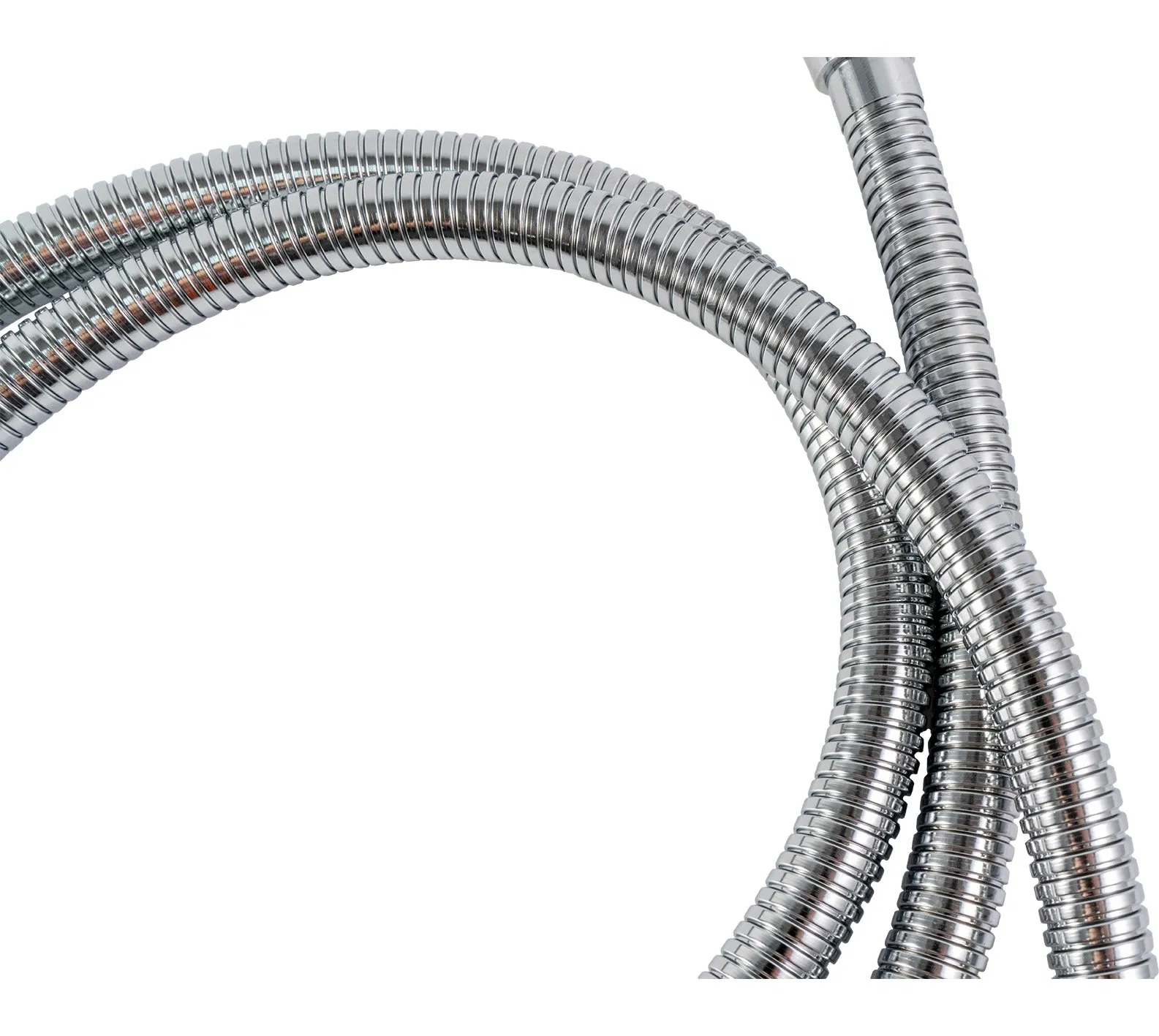 Factory Wholesale OEM Universal Stainless Steel Double Lock Extensible Bathroom Shower Flexible Hose