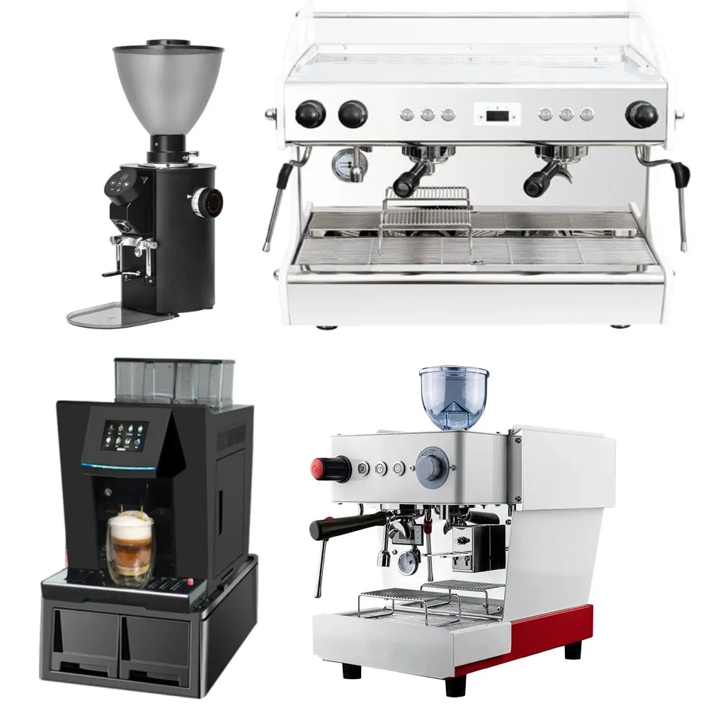 Commercial RM Best Price Top Rated Industrial Electric Manual Small Automatic Conical Flat Burr Espresso Coffee Bean Machine Maker Mill Doser Grinder for Sale