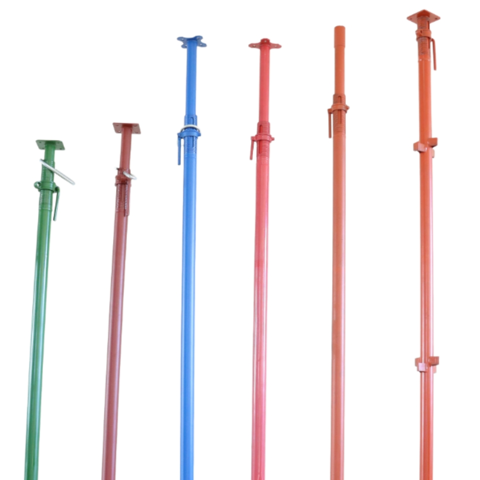 Height Adjustable Light Duty Galvanized Powder Coated Shoring Steel Prop