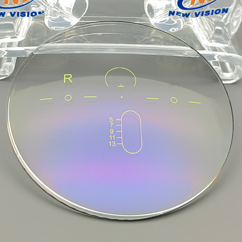 Premium 1.56 Professive Blue Cutting CSD Super Blue Anti-Glare Prescription Eyewear Lens