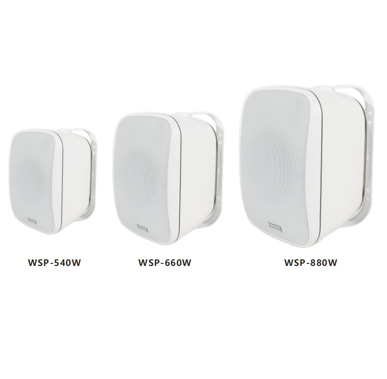 Влагозащищенная настенная акустика 5-40W 100V для улицы