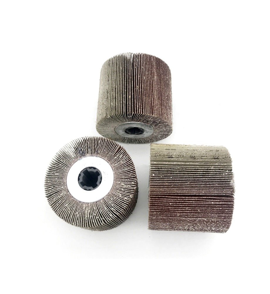 120X100X19mm Aluminum Oxide Abrasives P60-P320 Grit Wire Drawing Wheel Brush Burnishing