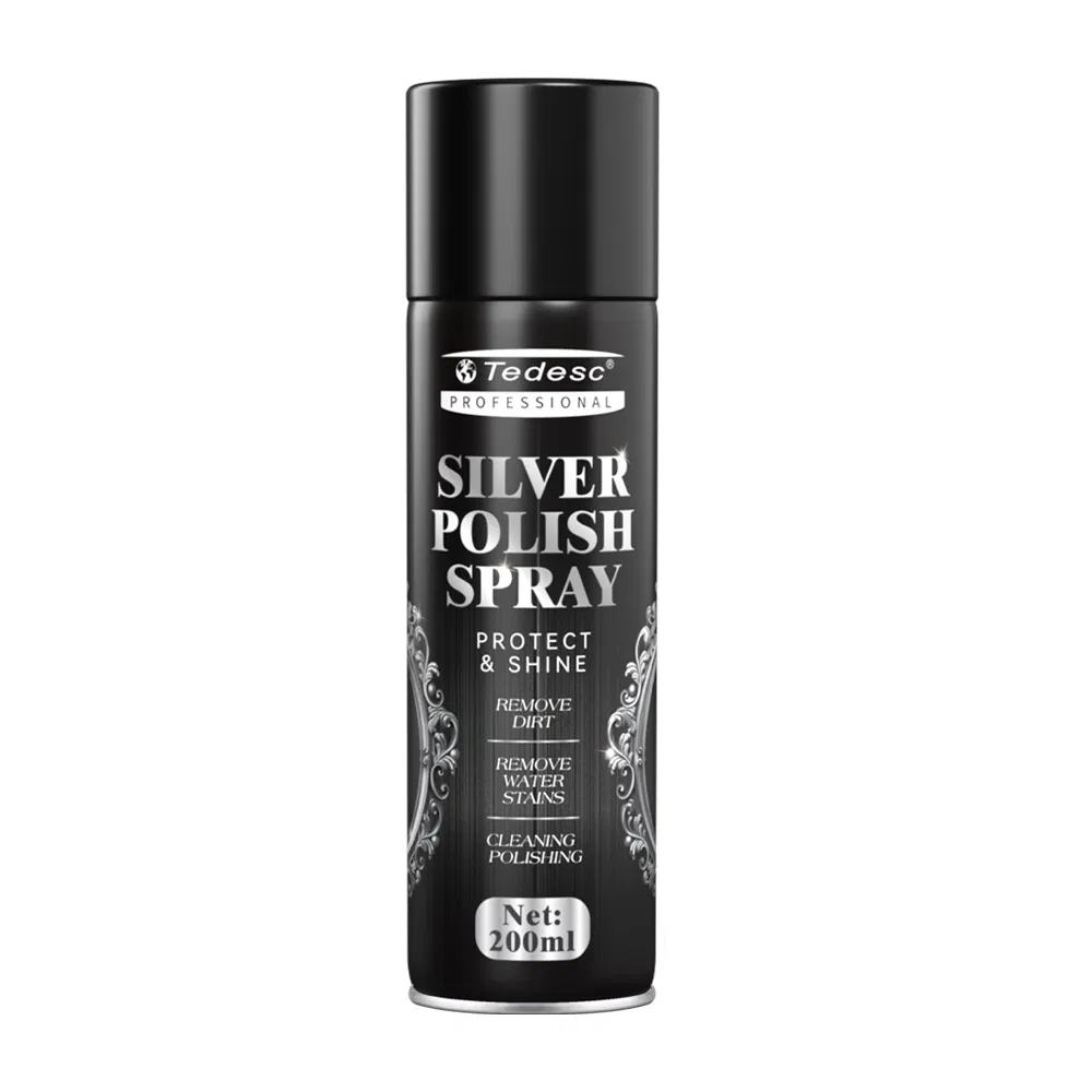 Anti Tarnish Silver Cleaner Silver Polish Spray Instant Shine for All Silver
