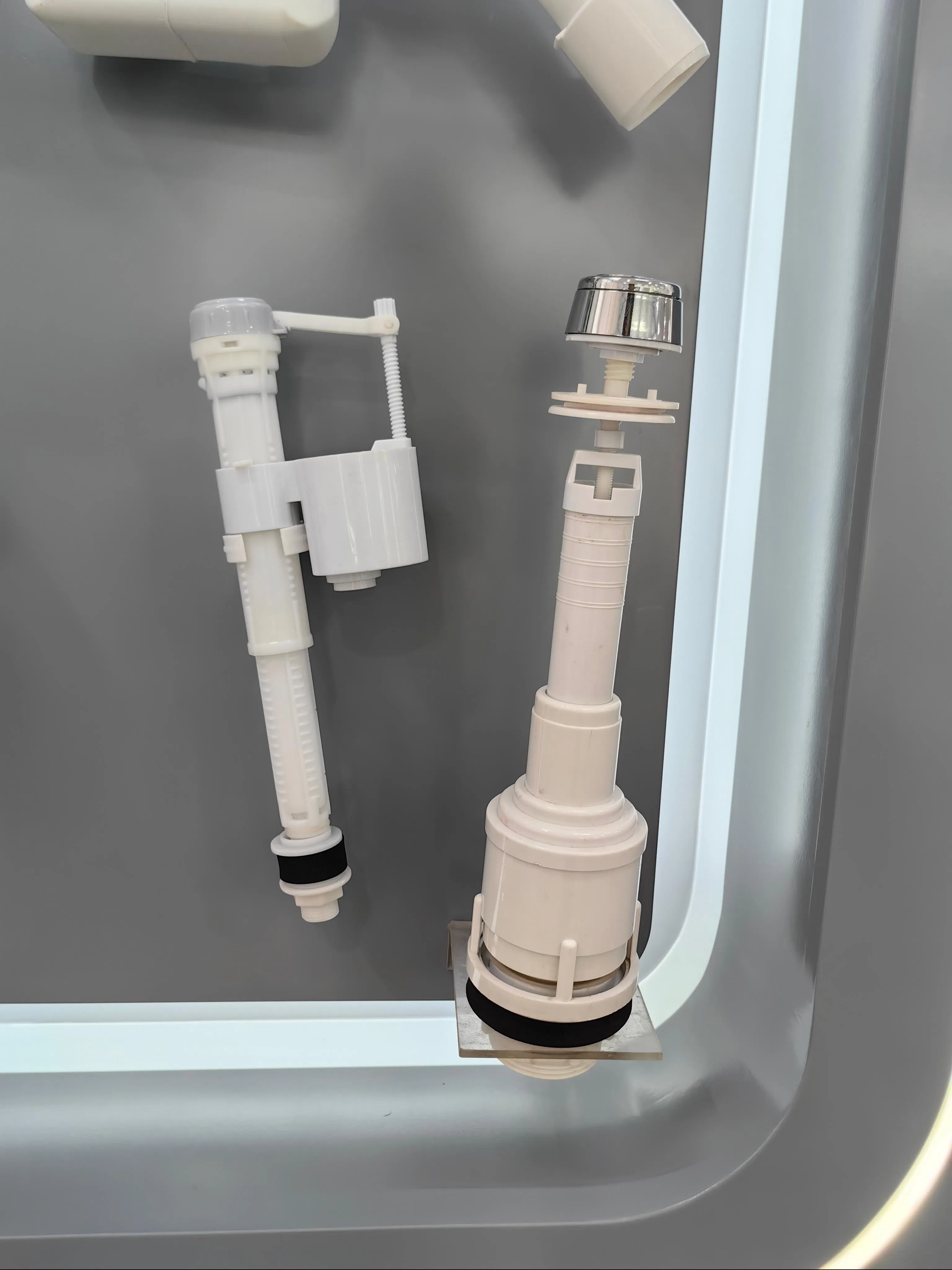 Water Saving Wc Cistern Valve with Push Buttons with 5-Year Warranty