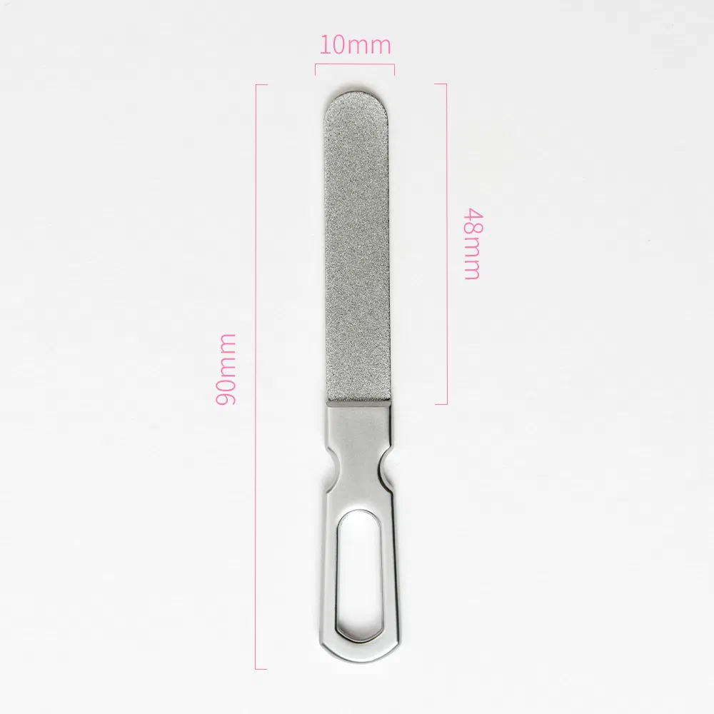 Stainless Steel Nail File Double Side Manicure Pedicure Supplies Nail Art Tools Nails File