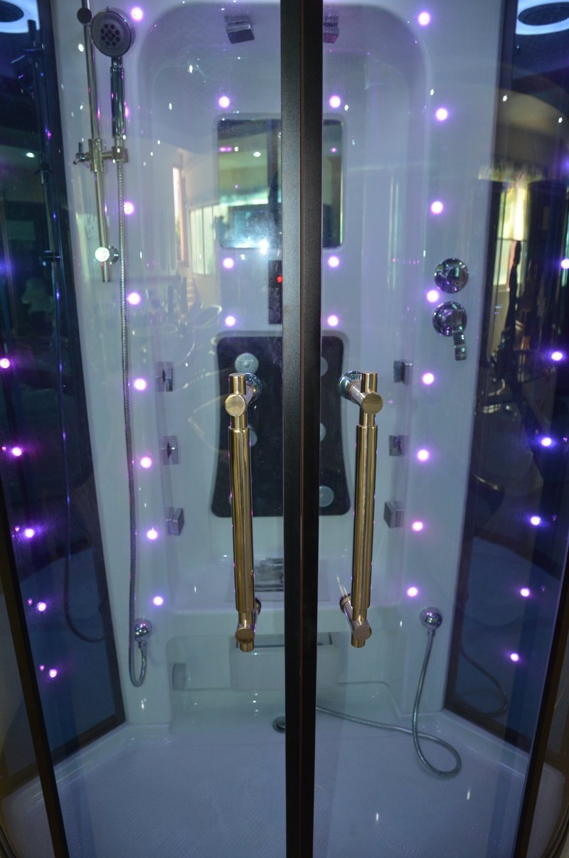 with Colorful Light Personal Steam Cabinet Luxury Shower Room