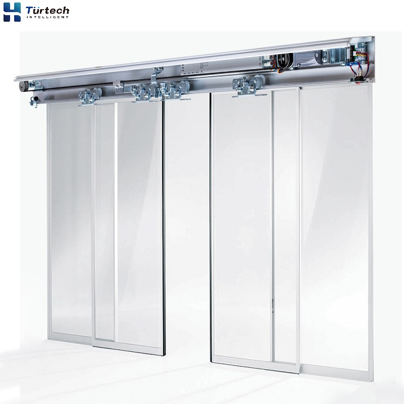 150kg Hh115 Automatic Sliding Door Operator Door Motor Smart Remote-Controlled Commercial Magnetic Glass Automatic Door Operators