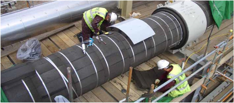 Food Grade Insulation Foam Cellular Glass Tube/Pipe for Plumbing/Food-Equipment Thermal Break