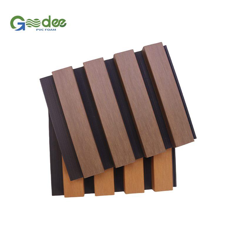 Convenient Installation of Outdoor Co-Extruded Wall Panel WPC Wall Panel