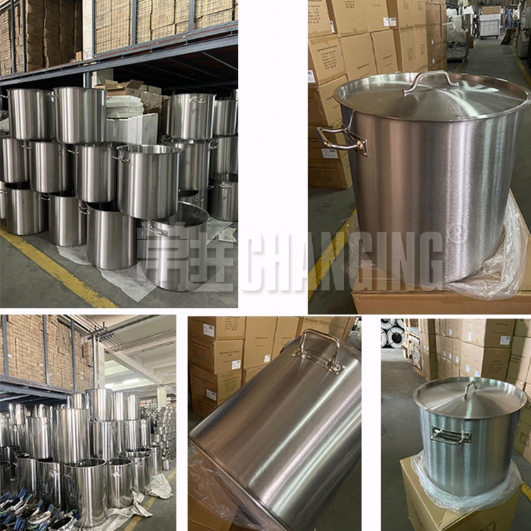 Changing Catering Saucepans Cookware Commercial Stock Pot