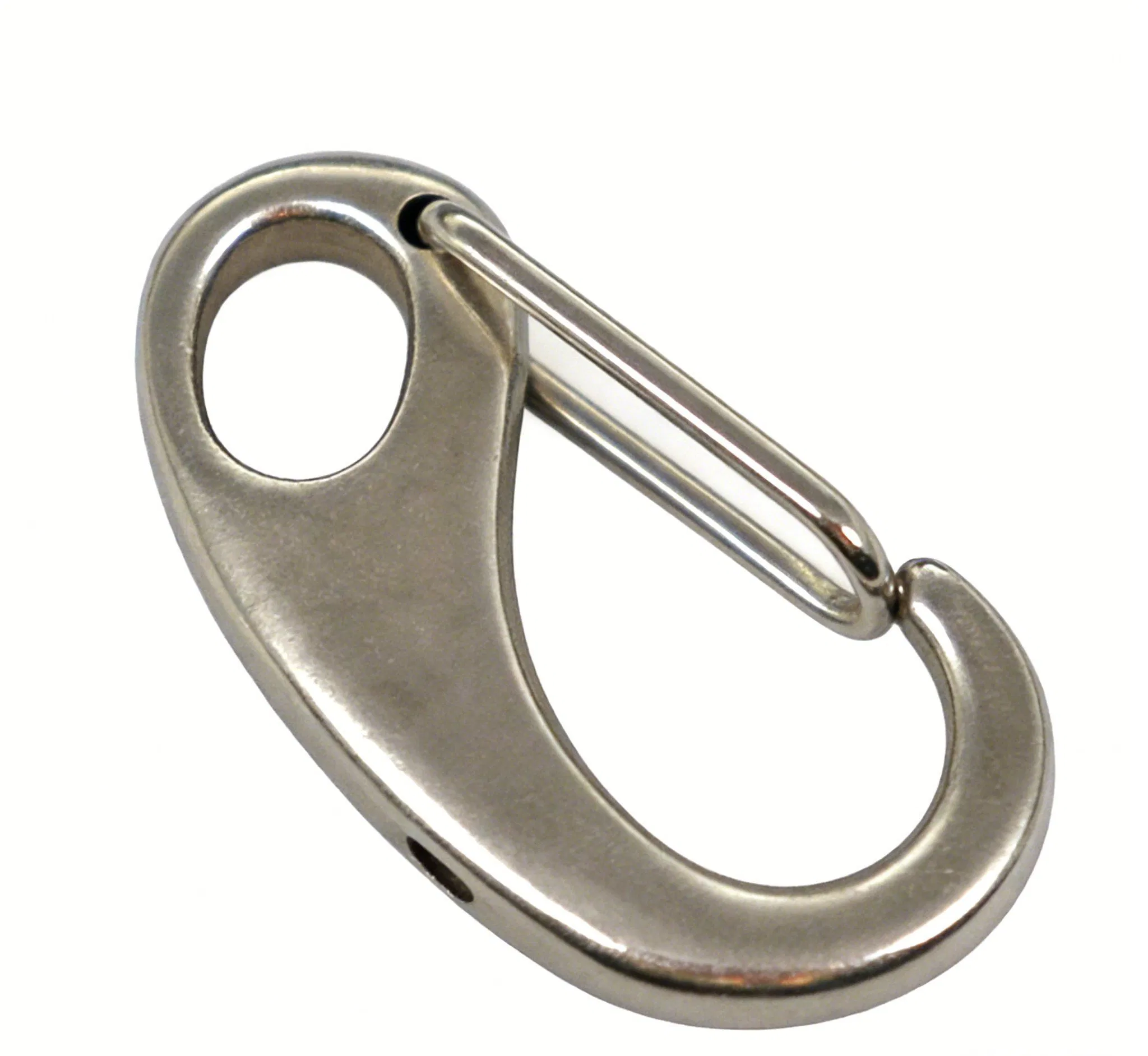 Top High Stainless Steel Egg Shaped Spring Hook