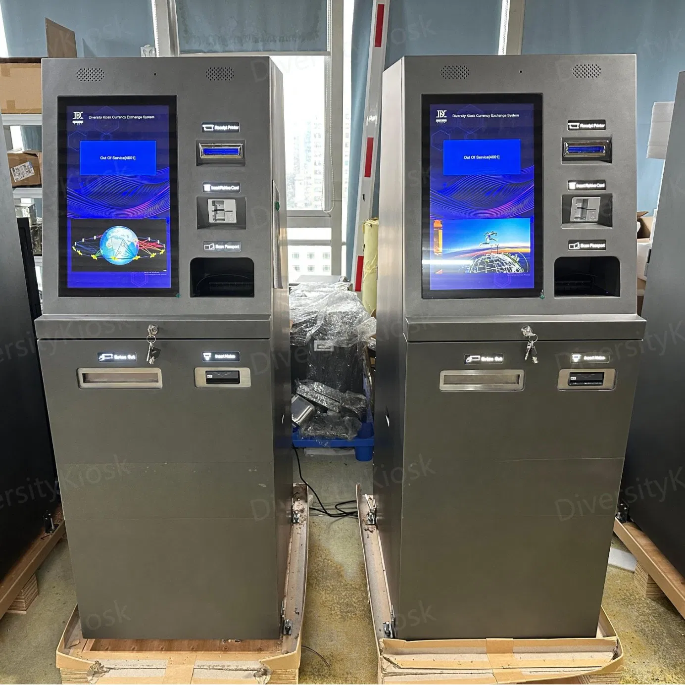 Multifunctional ATM Currency Exchange Kiosk Foreign Currency Machine Payment Kiosk
