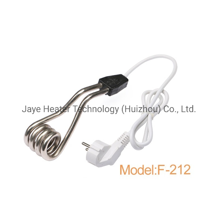 220V Portable Fast Stainless Steel Heating Tube Electric Immersion Water Heater for Bucket