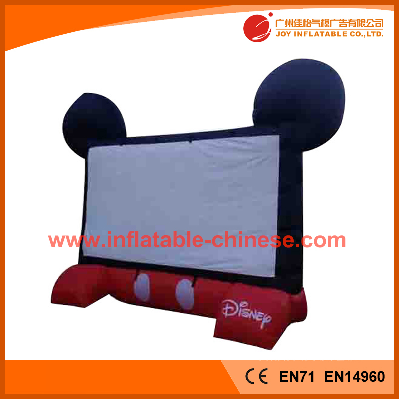 High Quality Inflatable Mickey Projection Movie Screen (S1-007)