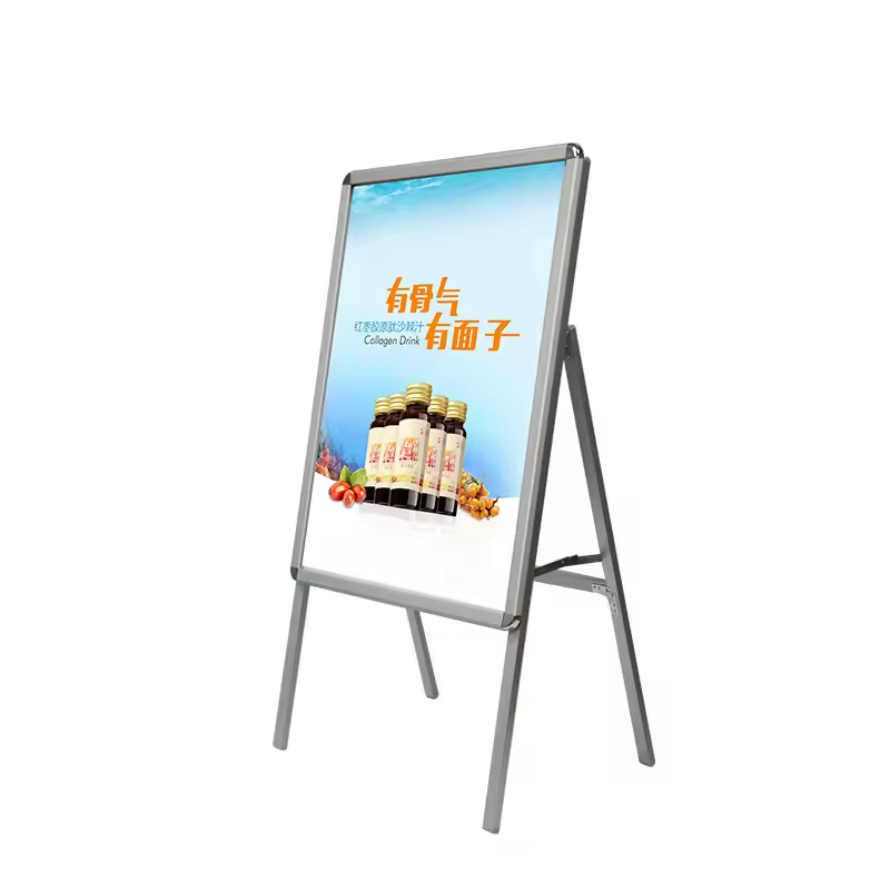 Poster Frame Advertising Aluminium Edge Anti Square Material Origin Shape Model Indoor Poster Board Infoboard