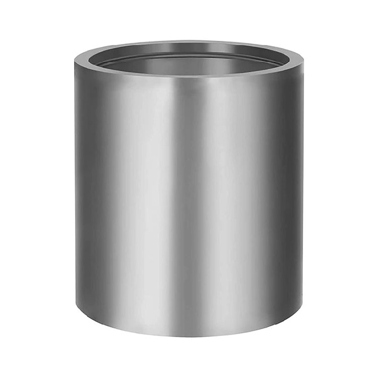 Outdoor Metal Big Flower Pots Outside Garden Plant Box Round Decorative Planters