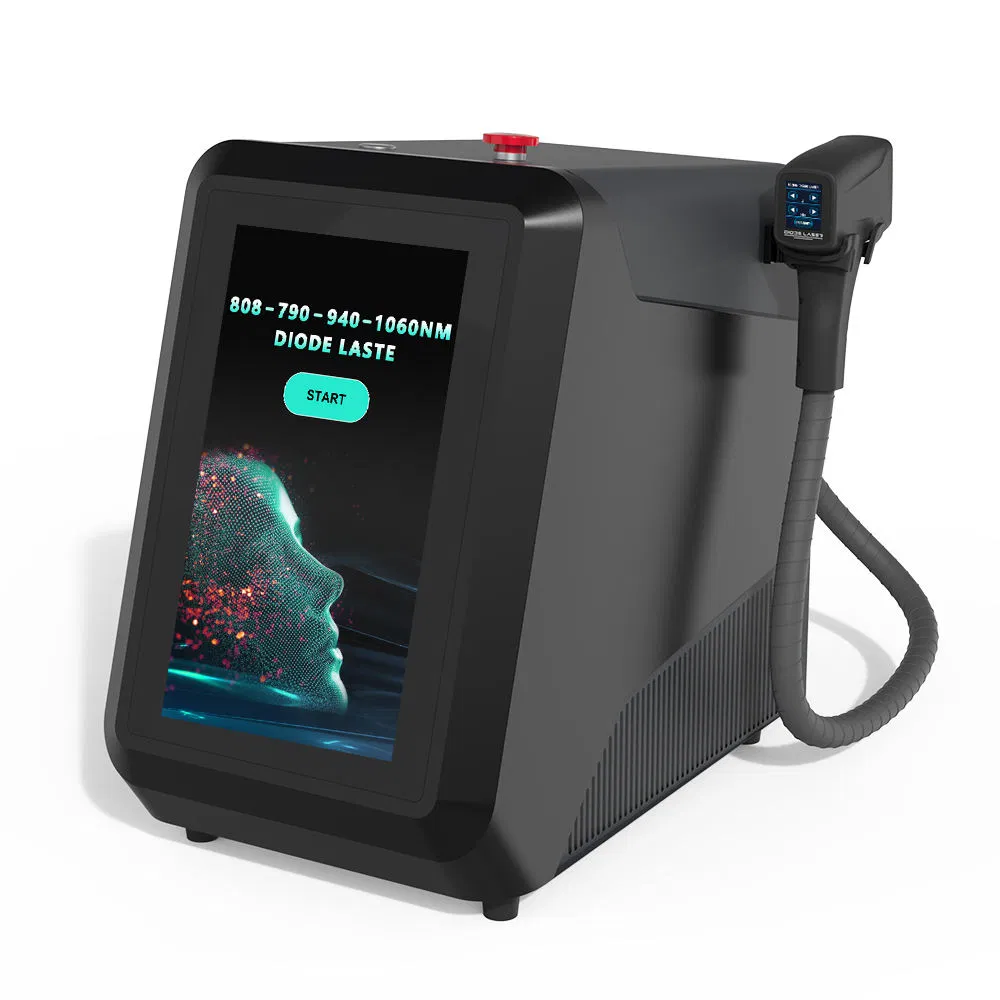 New 1000W 808nm Diode laser 4 Wavelength Portable laser Hair Removal 808nm 1064nm 755nm Diode Lazering Hair Removal Machine Home