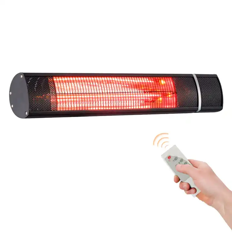 Outdoor Indoor Warter Proof Bathroom Electric Infrared Remote Control Room Heater