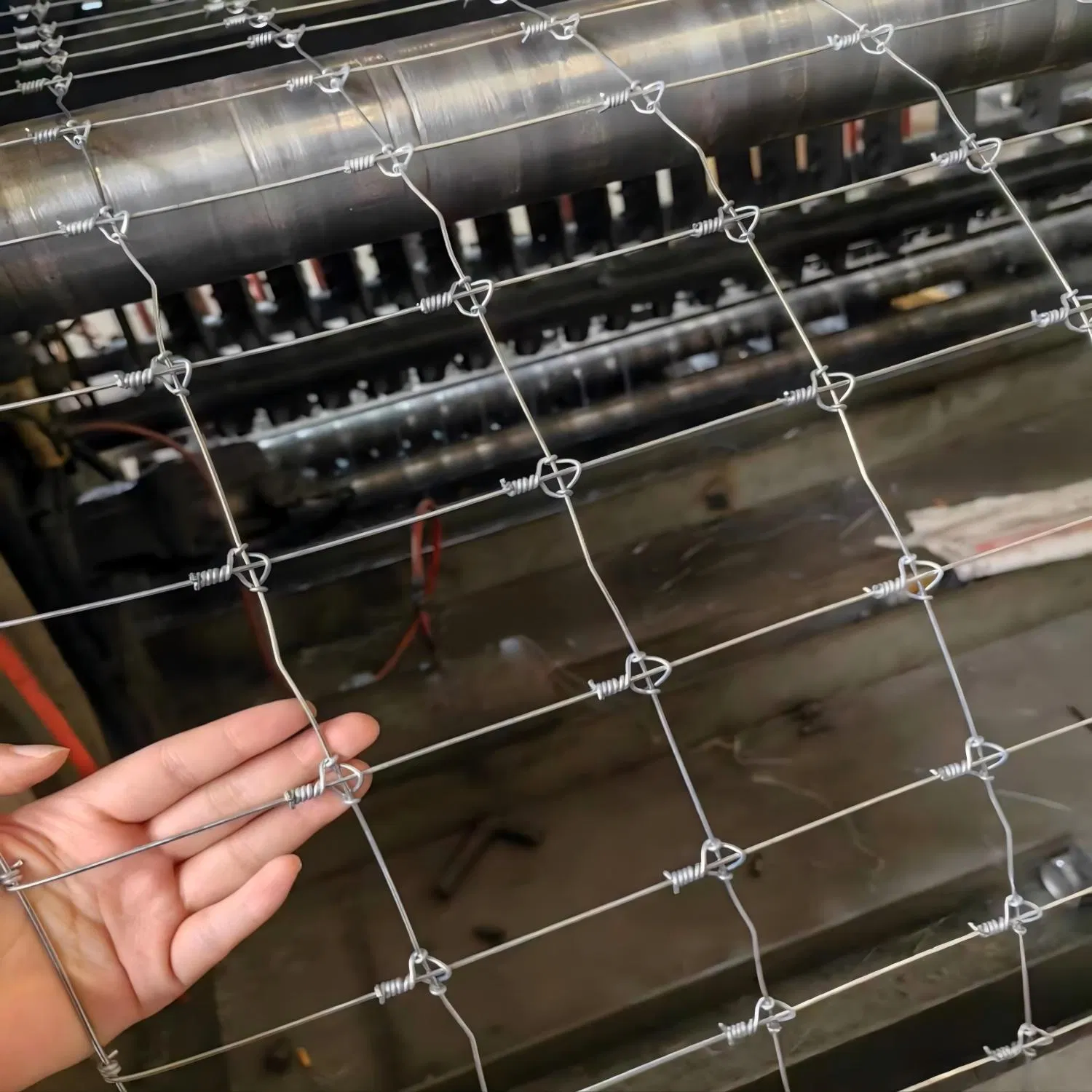 Cheap Price Galvanized Fixed Knot Woven Mesh Farm Fencing for Sheep Cattle Goat