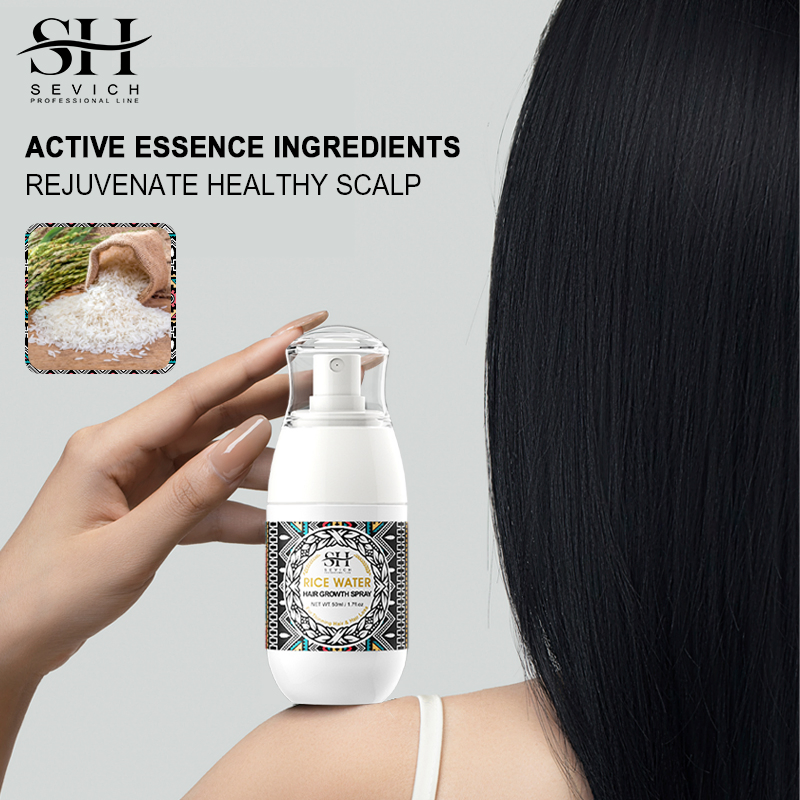 Direct Selling 50ml Hair Essential Oil Spray Rice Water Spray Shampoo Set