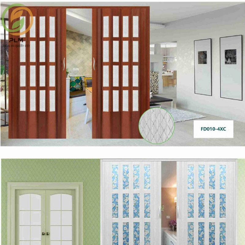 India Style New Style Homestyple Metro Folding Door /French Accordion Door