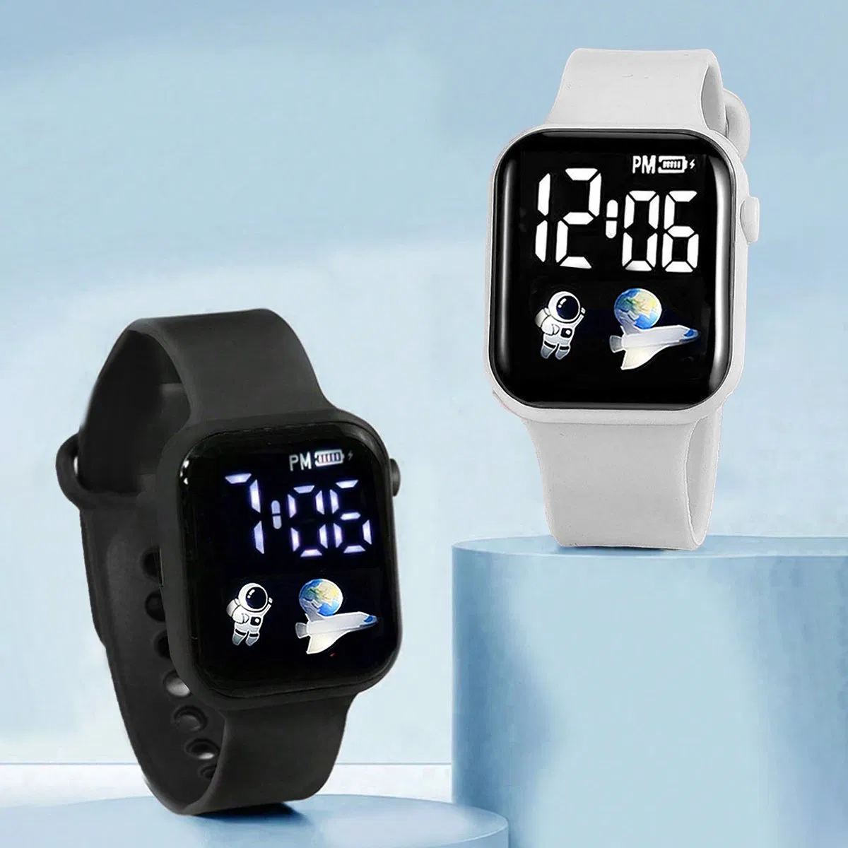 Black Gift Watch Set Boy Teenager Couple Gift Set