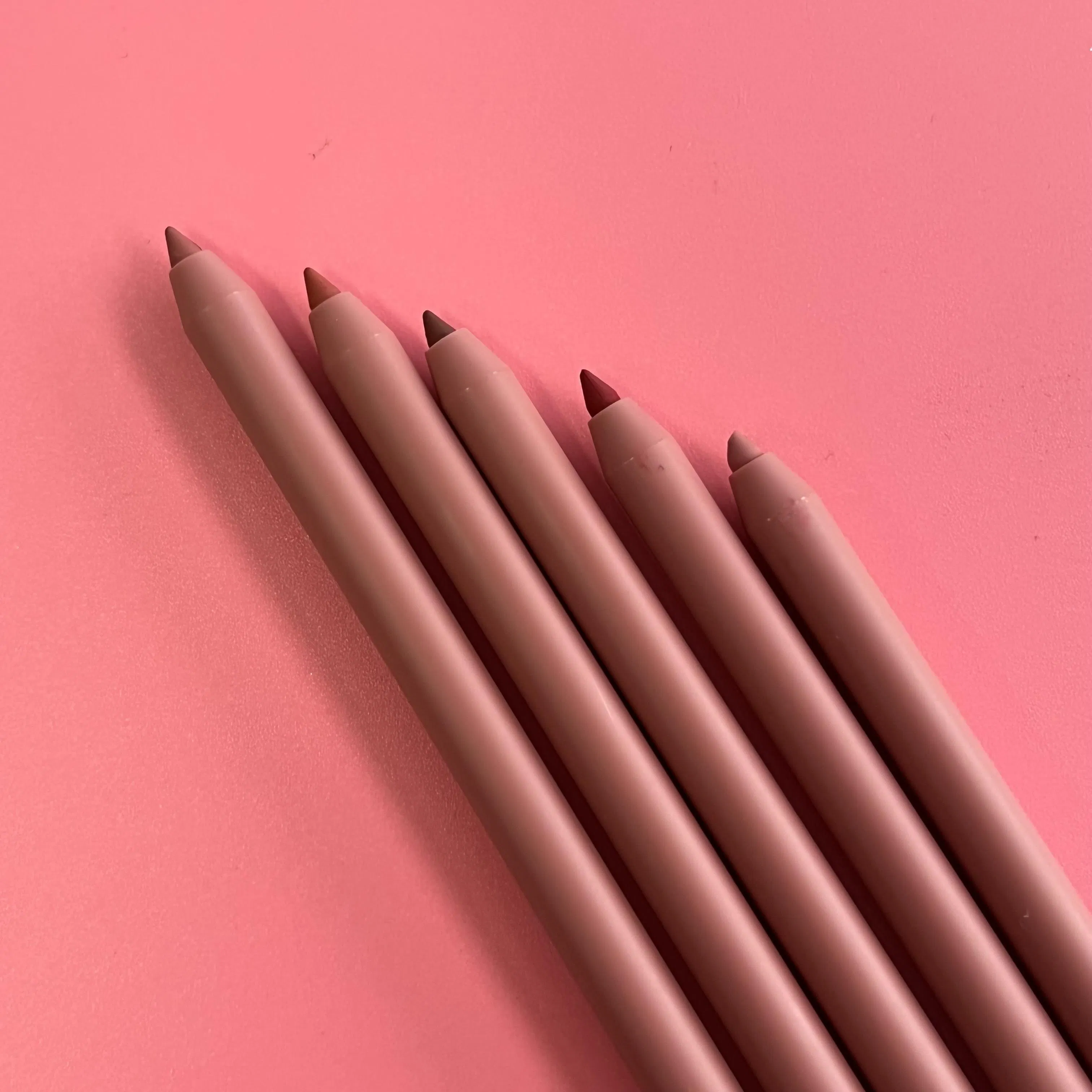 Full Coverage Lip Liner for Dark Lips Matte Nude Tube Smooth Application Low Minimum Order Private Label