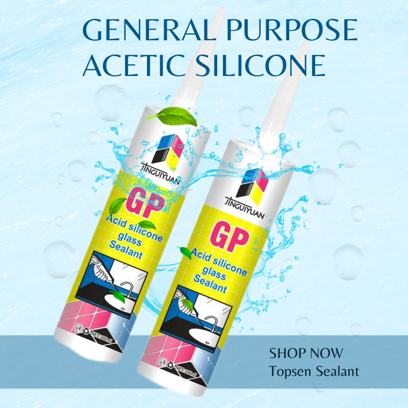 Ceramics Tile Adhesive Glass Transparent Acetic Silicone Sealant