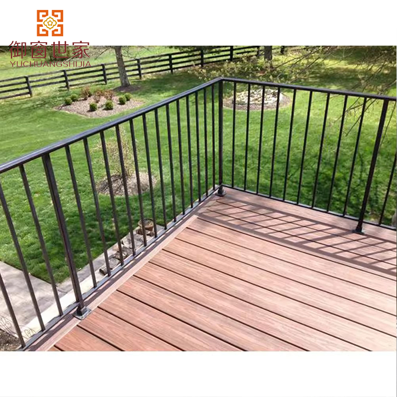 Aluminum Deck Railing System Fsycsj Aluminum Balcony Railing with Black Color
