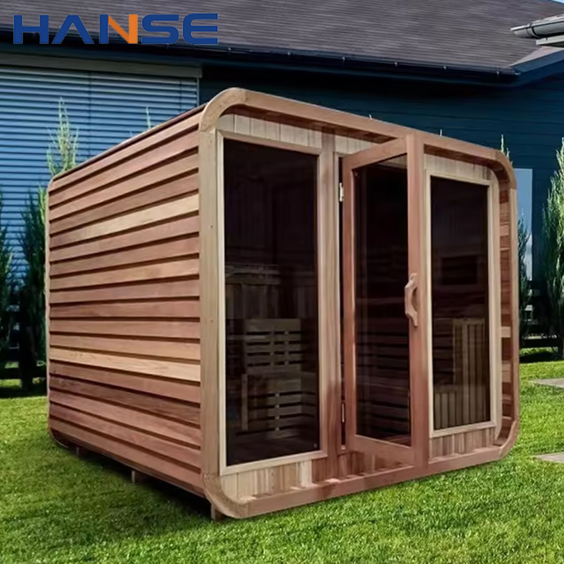 Уличная сауна из красного кедра Modern Design