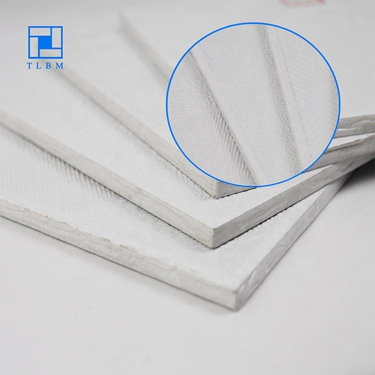 China Manufacturer Wall Panel Vinyl Faced Laminated PVC Gypsum Ceiling Tile