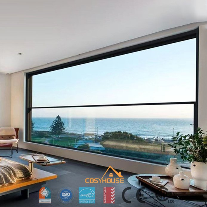 Energy Efficient Aluminum Folding Door System with Double Glazing Nfrc As2047 Certified