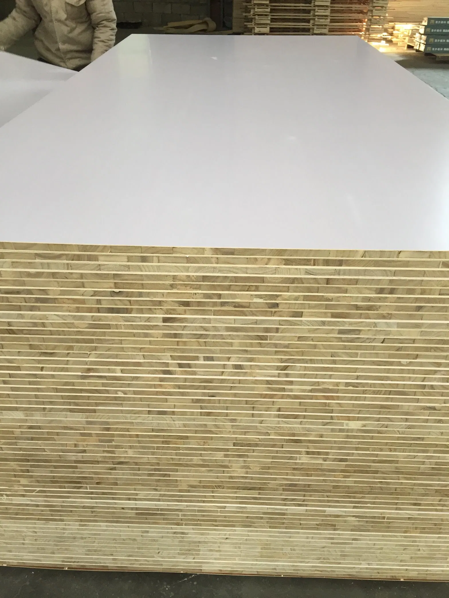Wood Grain Melamine Block Board and Blockboard 18mm
