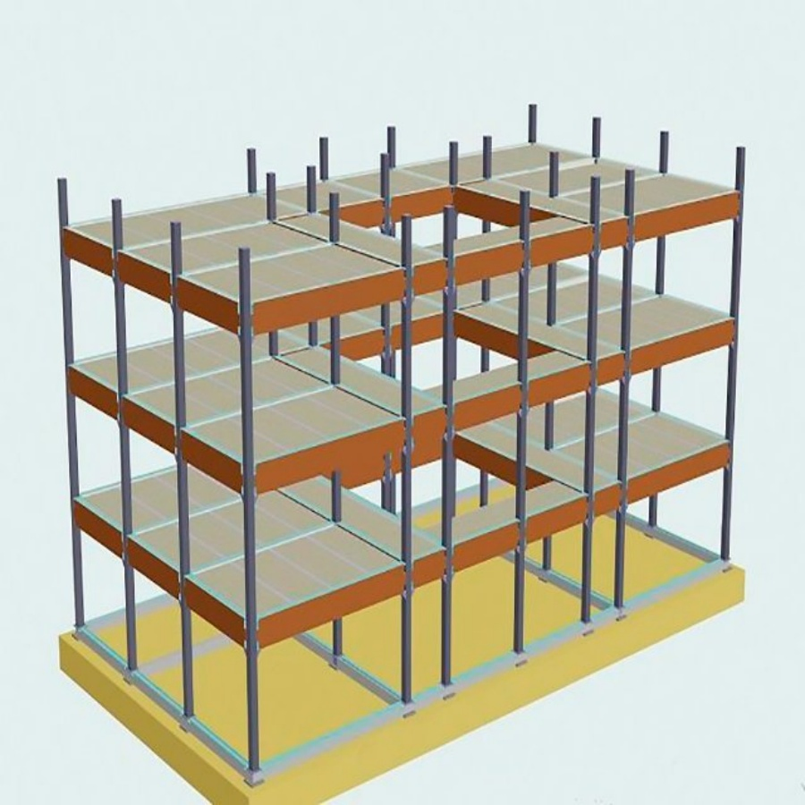 High Strength and High Seismic Resistance Fast Installation Prefabricated Steel Structure