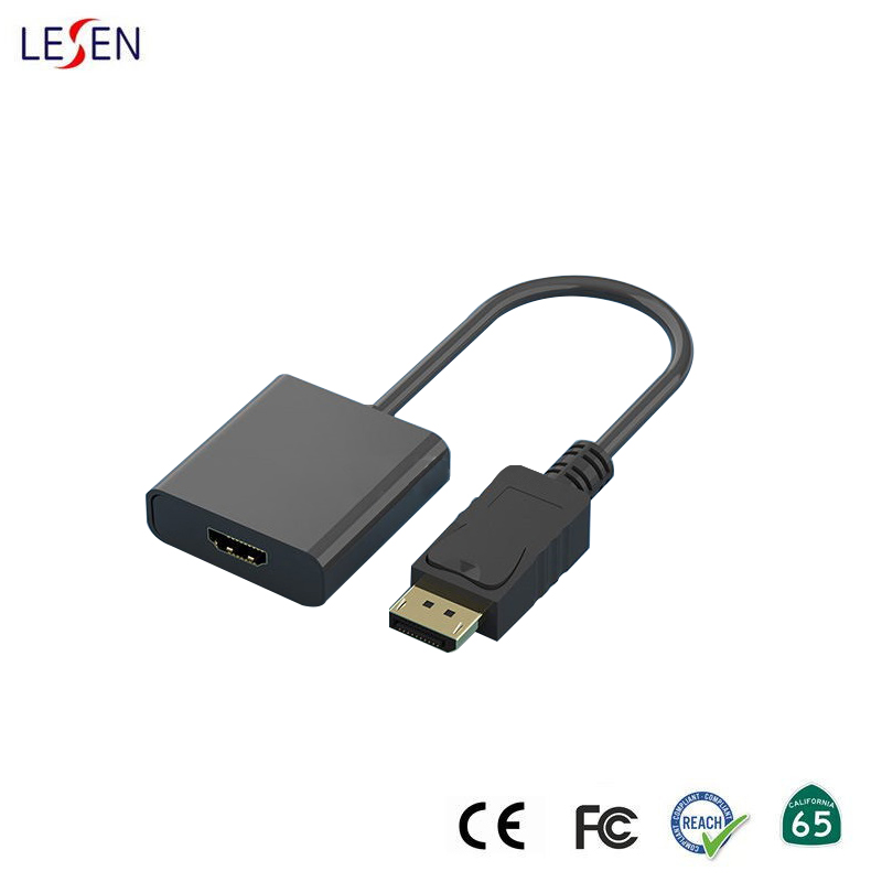 Конвертер DisplayPort (Male) на HDMI (Female) 1080P