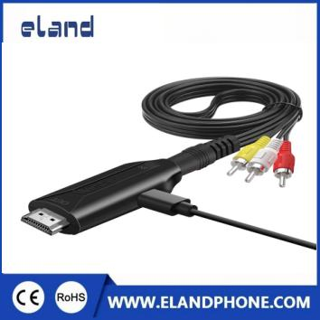 Конвертер AV в HDMI 1080P, кабель для подключения