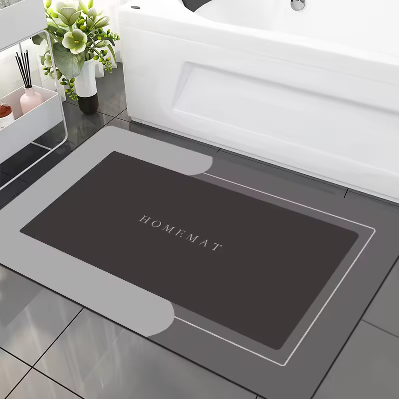 Manufacturers Sale Absorbent and Quick Drying Non-Slip Bath Room Mat Set