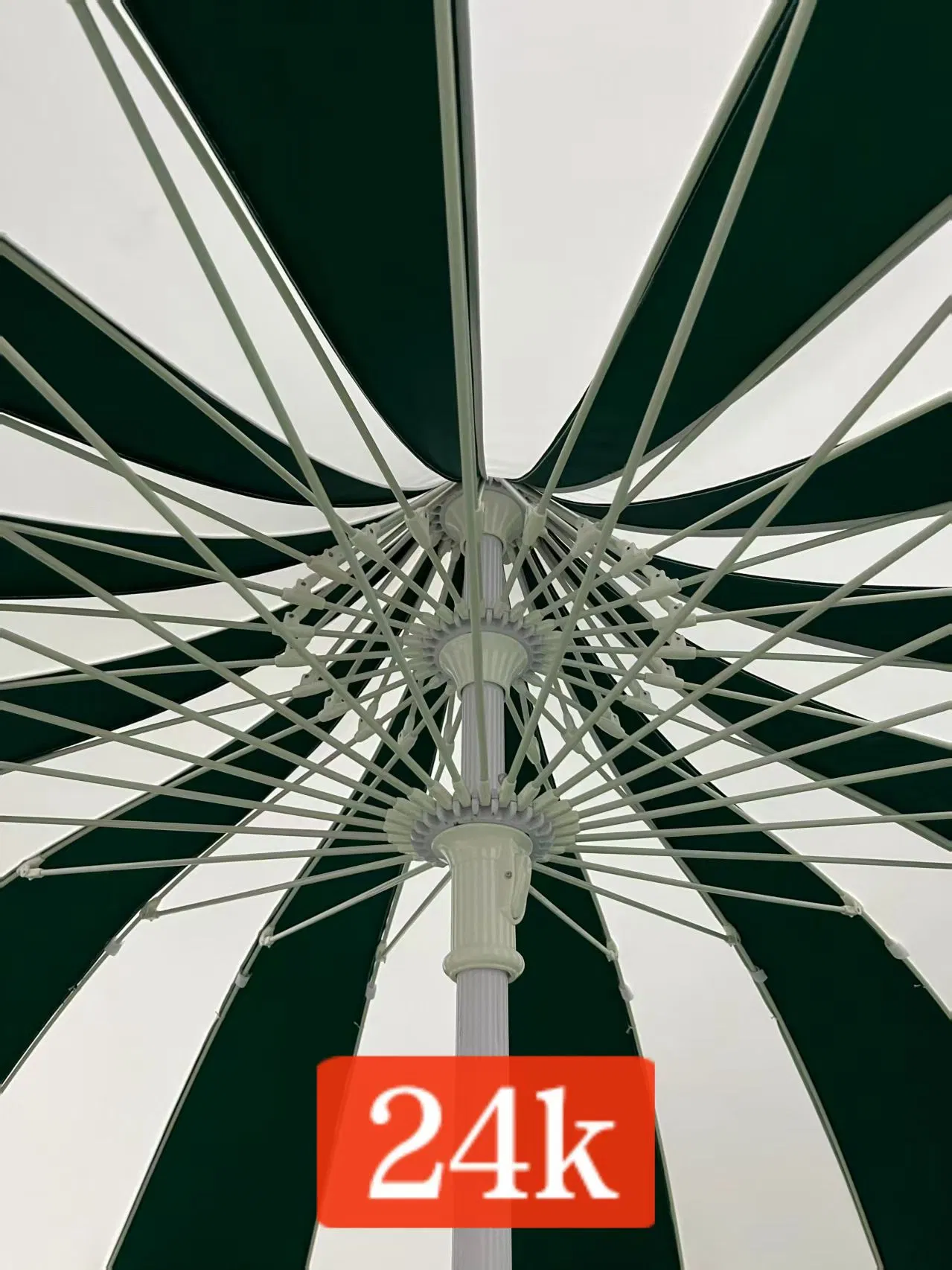 Glass Fiber Middle Pole Aluminum Pole Exteriores Parasol