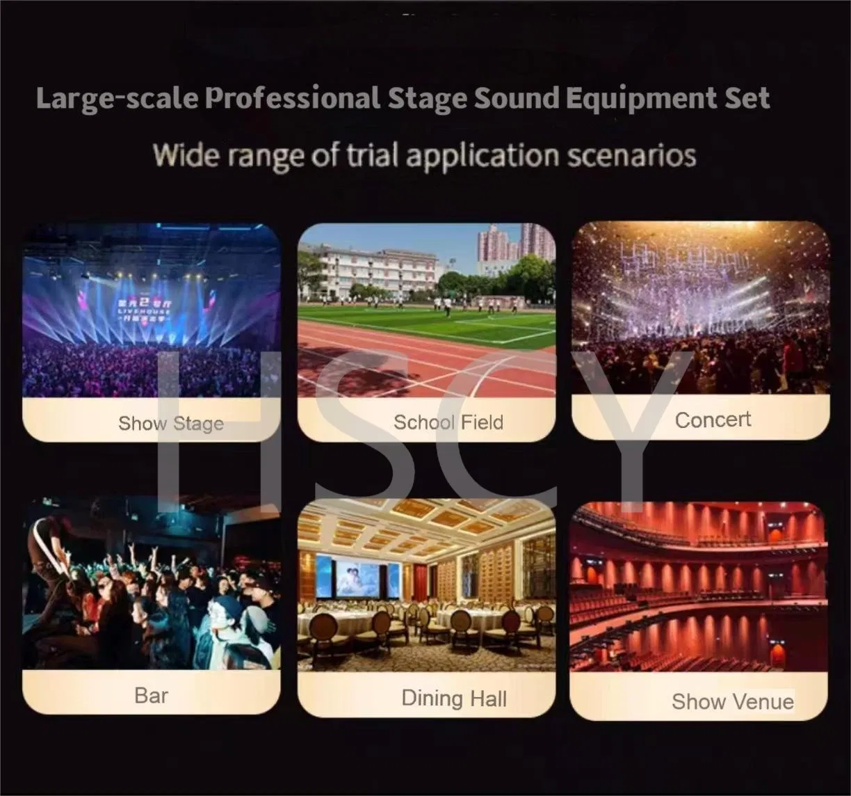 dual 10 Inch Line Array System Passive Indoor Outdoor Show PRO Audio Sound System